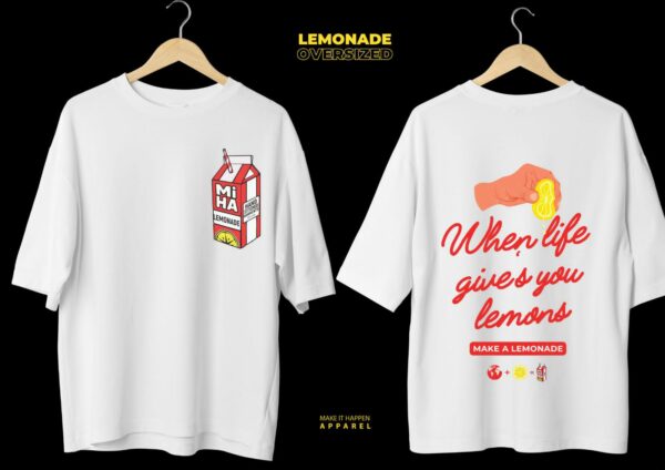 Miha Lemonade Oversized T-Shirt